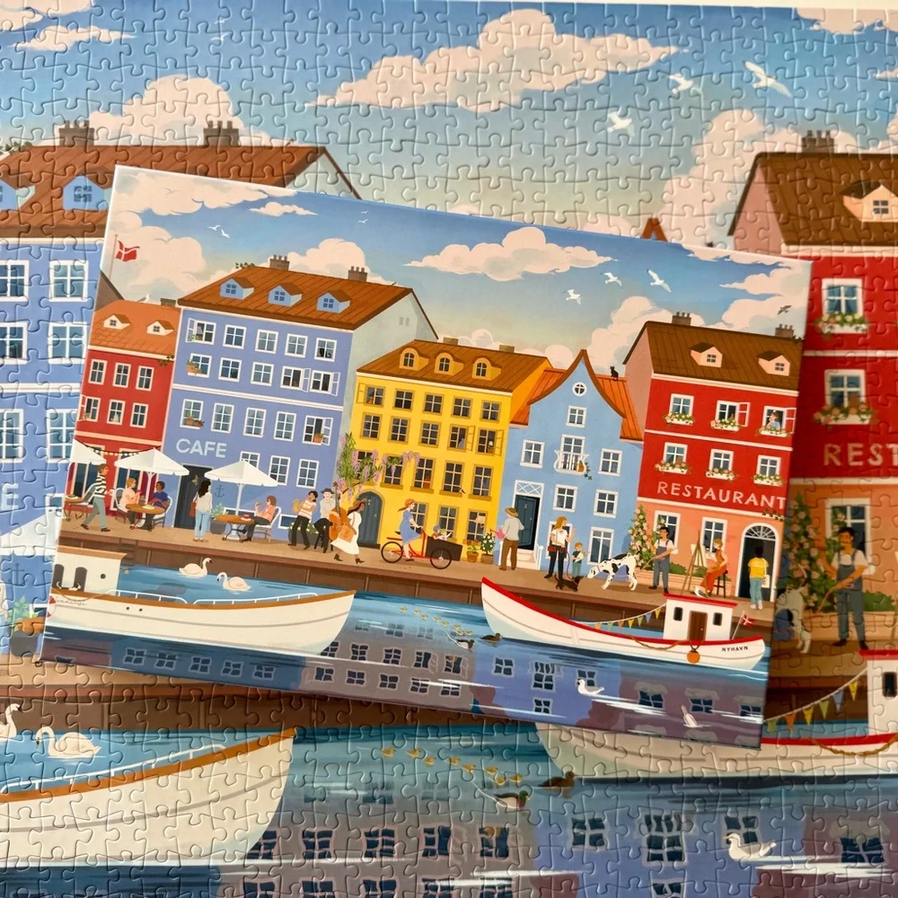 Penny Puzzle Nyhavn 1000 piece puzzle - Picture 9 of 9